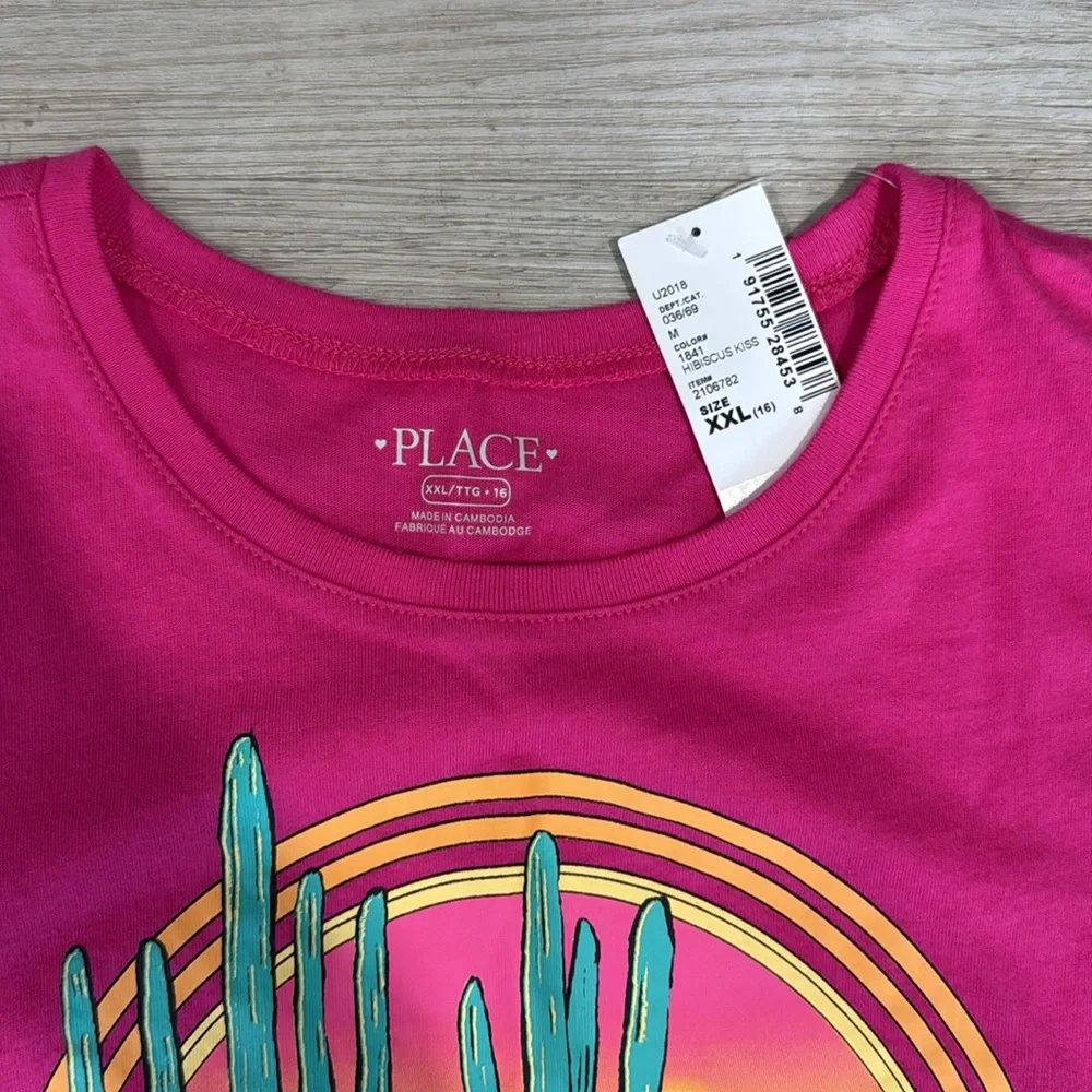 nwt // the children’s place dreaming of California graphic girls xxl 16 tee